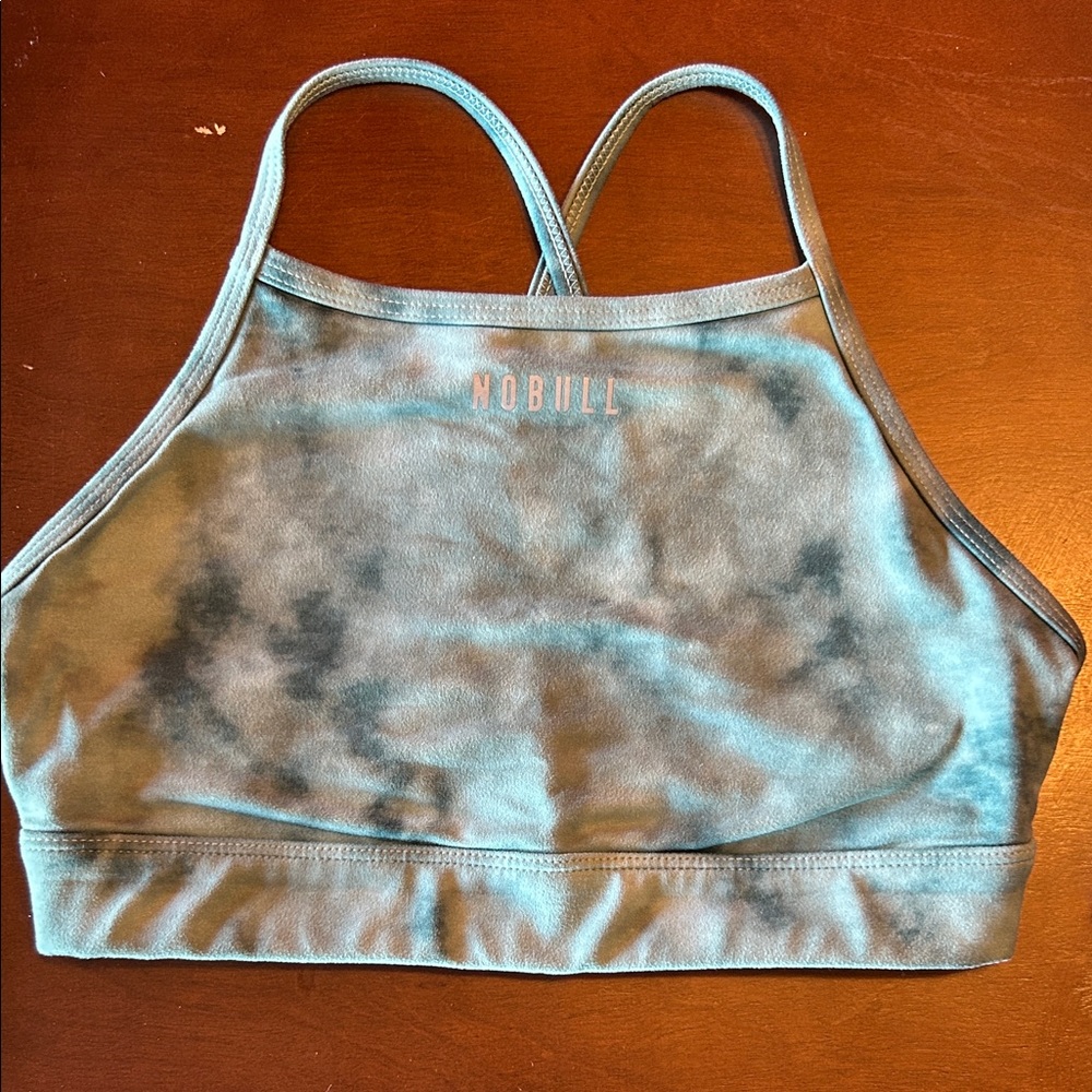 NOBULL Women's Teal Sports Bra Size M